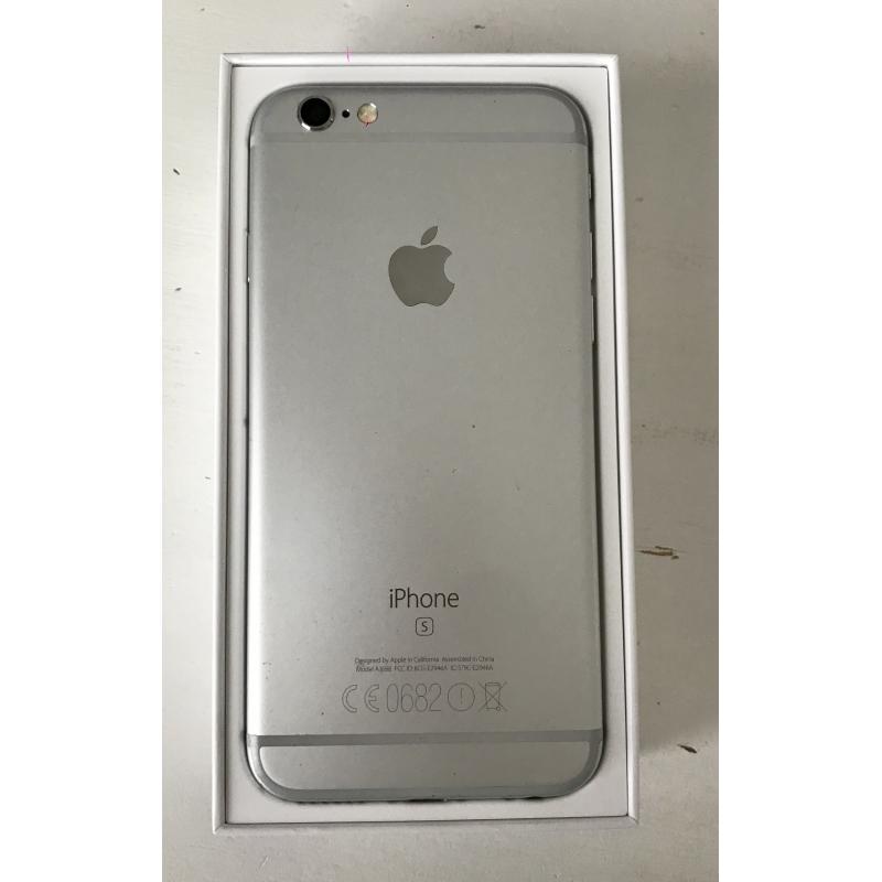 Iphone 6s, zilver, 16GB