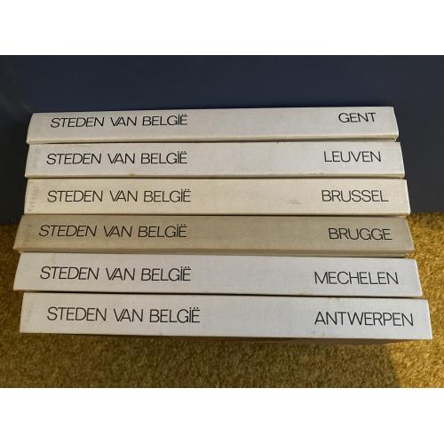 Steden van Belgie (6 boeken)