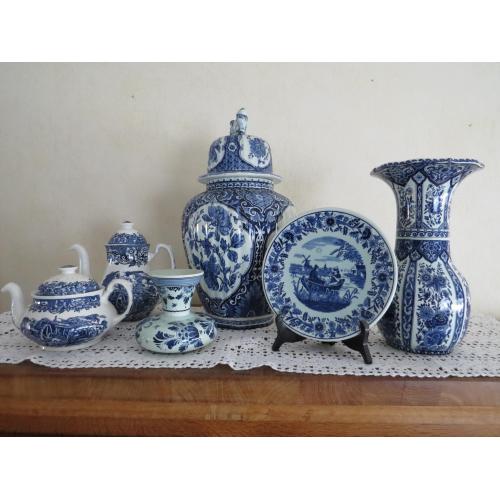 set delfst blauw Petrus Regout Maastricht