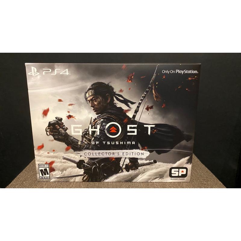 Ghost of Tsushima Ps4: Collector’s Edition USA *NEW, SEALED*.