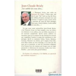 Jean-Claude Brialy - J&#039;ai oublié de vous dire