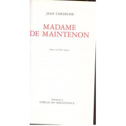 Jean Cordelier - Madame de Maintenon