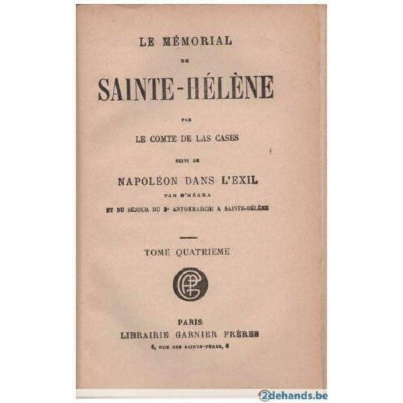 Le Comte de Las Cases - Mémorial de Saint-Hélène T4