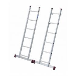 Laddersteiger 2x6 treden 3,75meter *NIEUW*