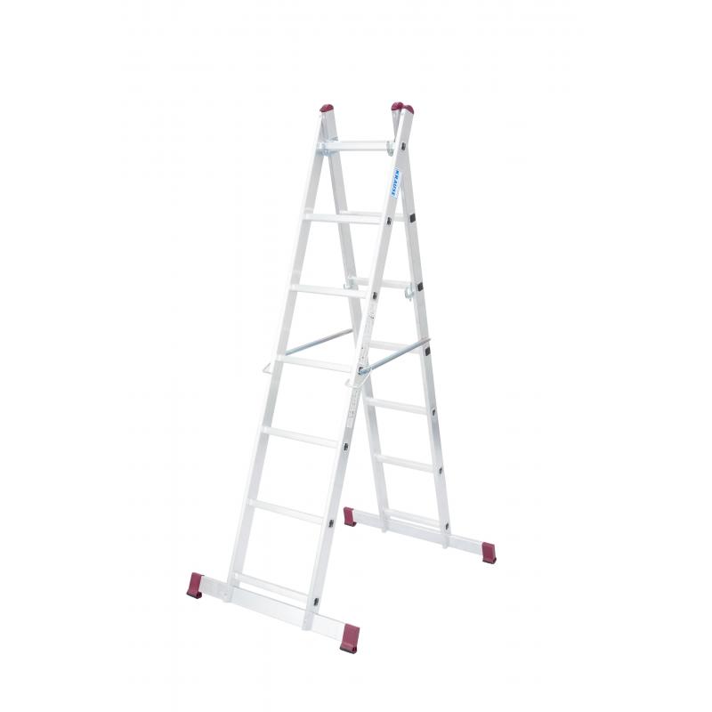 Laddersteiger 2x7 treden 4,00meter *NIEUW*