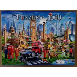 Verschillende puzzels van 1.000 stuks