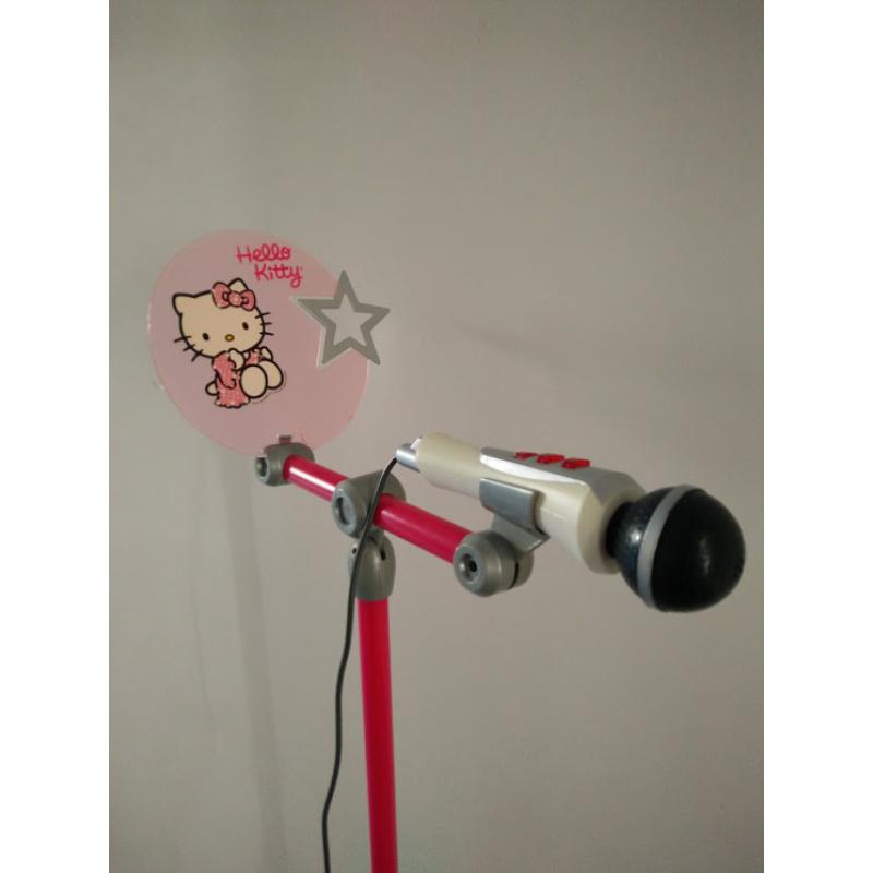 Microfoon op staander Hello Kitty (Smoby)