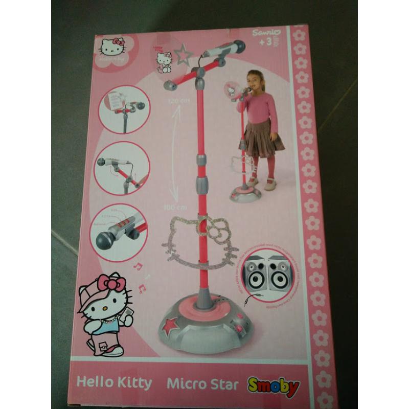 Microfoon op staander Hello Kitty (Smoby)