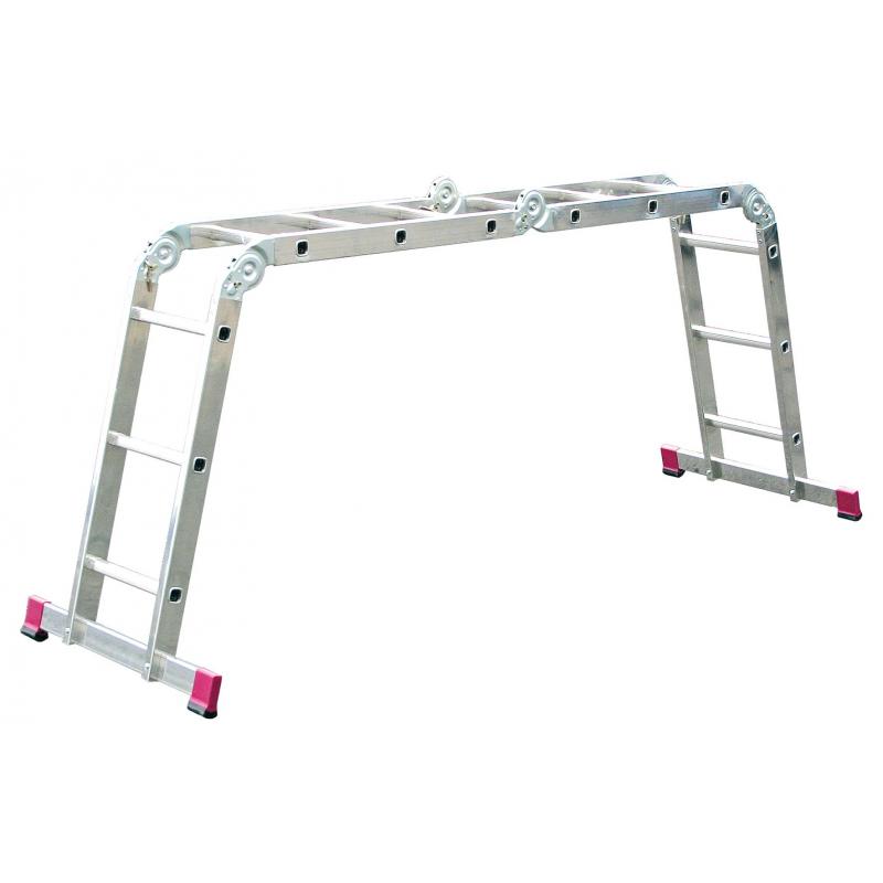 Multifunctionele ladder 4x3 treden 4,40m *NIEUW*