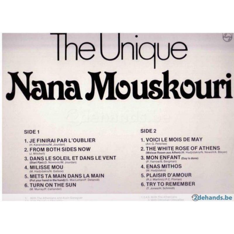 Nana Mouskouri - The Unique