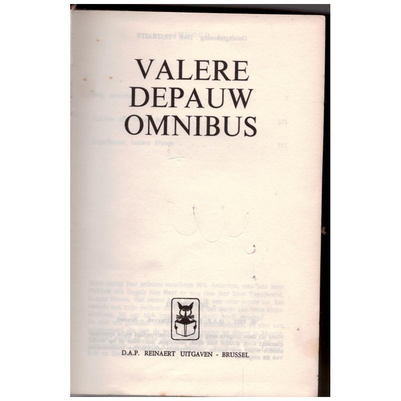 Valère Depauw - Omnibus