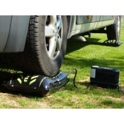 Flat-jack camper plus opblaasbaar bandenkussen voor camper of caravan