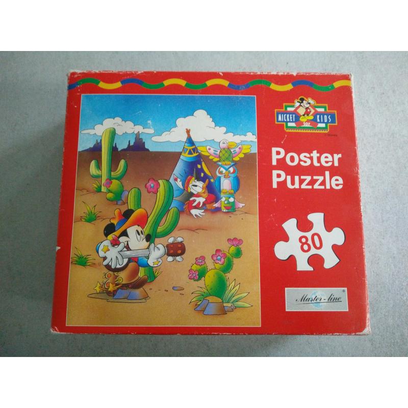 Puzzel Micky Mouse 80 stukken