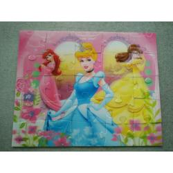 3D puzzel Disney Princess