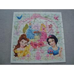 4 puzzels Disney Princess