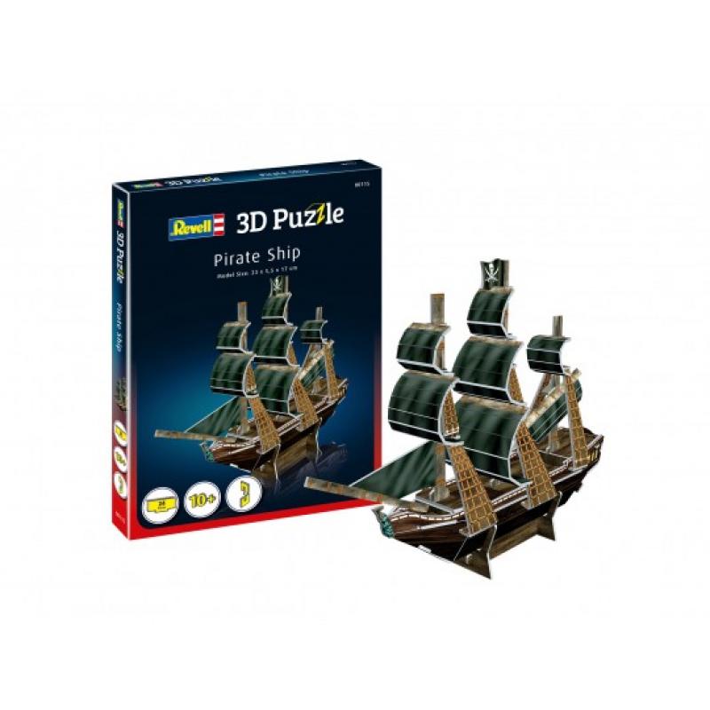 Revell 3D-puzzel Piratenschip