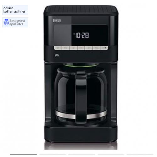 Braun PurAroma 7 KF 7020 BK - Filter-koffiezetapparaat - Zwart