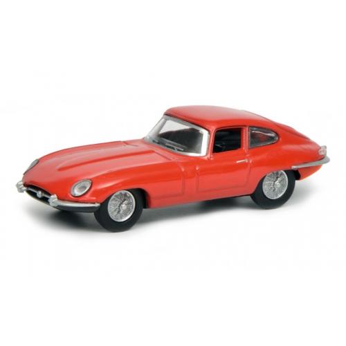 Schuco 1:64 Jaguar E-Type Coupe Rood