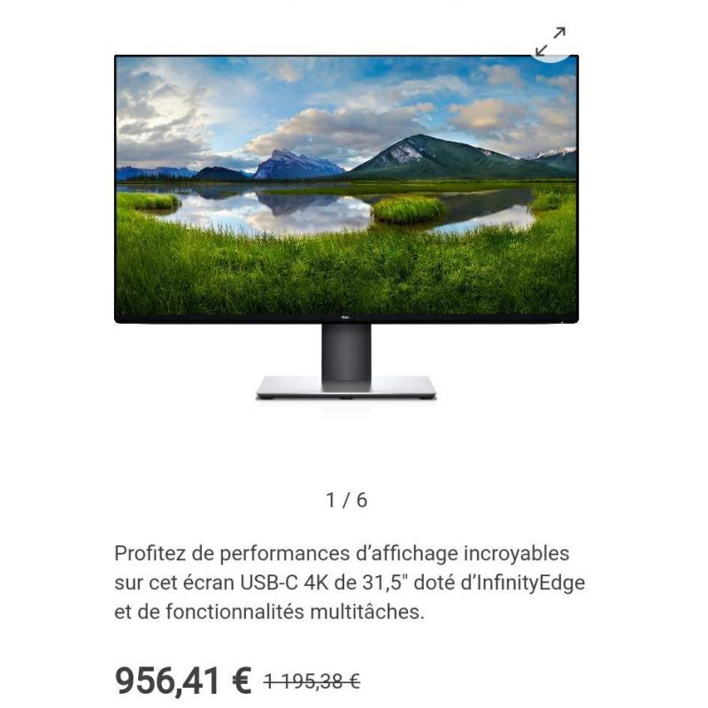 DELL Ultrasharp 32K - 4K - USB-C Monitor