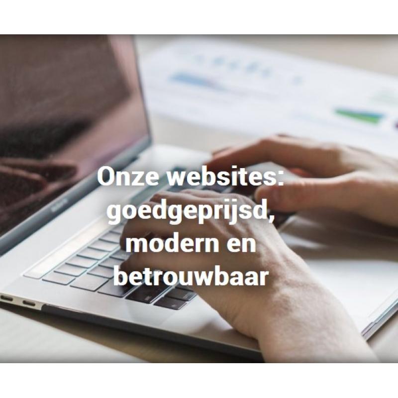 Website laten maken! Modern, professioneel, goed geprijsd