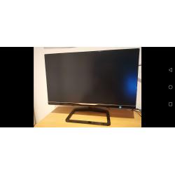 27" Phillips IPS monitor met Ambiglow Full HD