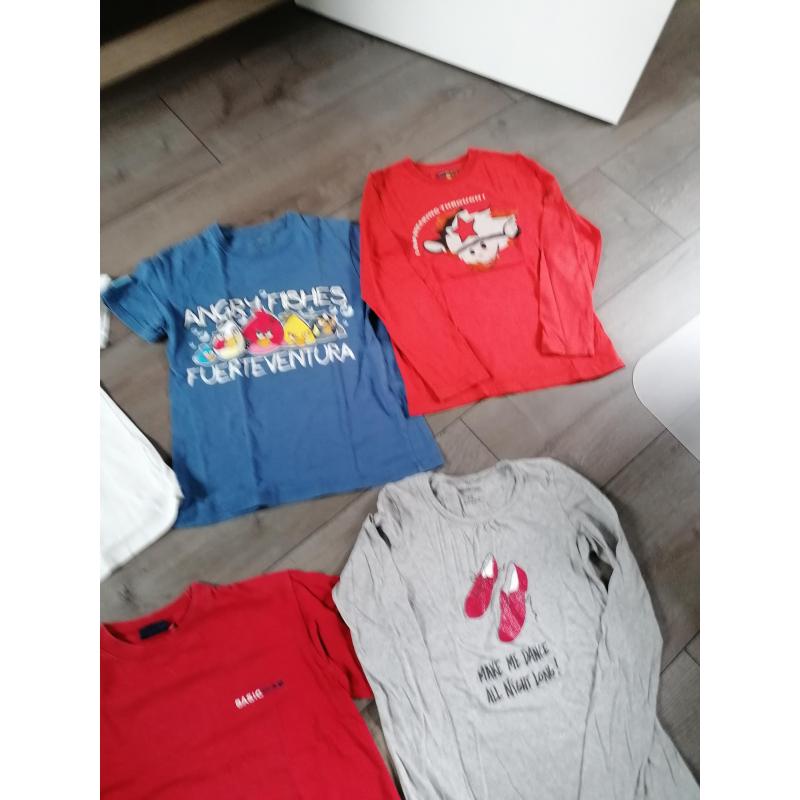 T-shirts maat 152 / 12 jaar