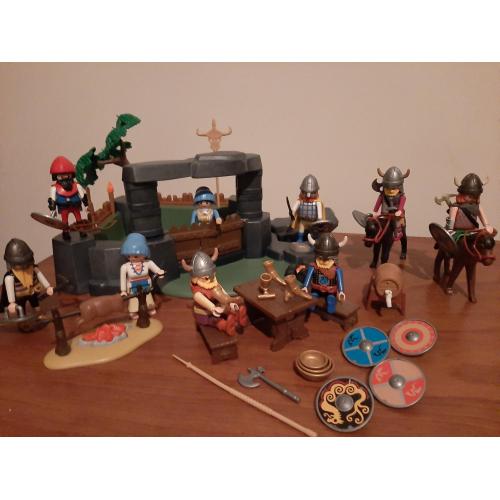 Vikingburcht & accessoires Playmobil.