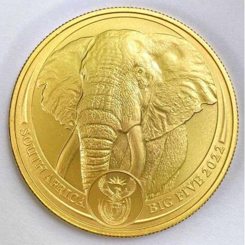 Gold Elephant "Big 5 Series" 1 troy ounce gouden munten .