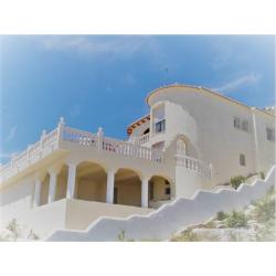 Villa Dalias huren in Spanje , Costa Blanca , 180° zeezicht