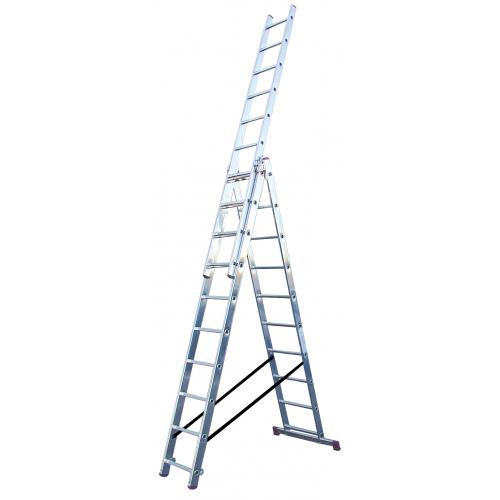 Vouwladder 3x10 treden 7,00meter * NIEUW*