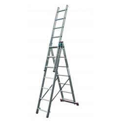 Vouwladder 3x7 treden 5,10m. *NIEUW*