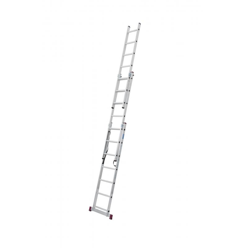 Vouwladder 3x7 treden 5,10m. *NIEUW*