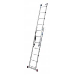 Vouwladder 3x7 treden 5,10m. *NIEUW*