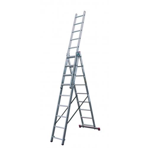 Vouwladder 3x9 treden 6,20meter *NIEUW*