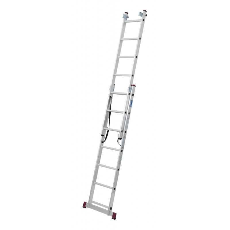 Vouwladder 3x7 treden MET trapfunctie 5,10m *NIEUW*