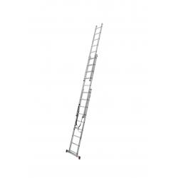 Vouwladder 3x9 treden MET trapfunctie 6,20m *NIEUW*