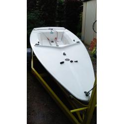 SPLASH zeilboot te koop incl. Strand- en baantrailer