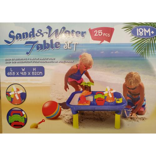 zand en water tafel