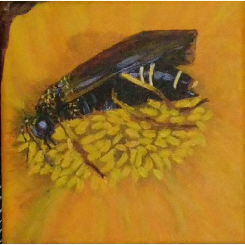 SAVE THE BEES schilderij