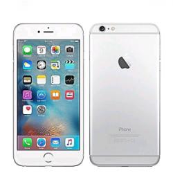 GSM Iphone 6 plus - 16 GB / zilver - batterij 100% - incl. hoes