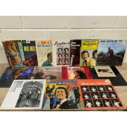 Pallets Vinyl Albums/Singles - Elvis, Como Mozart Abba Ets