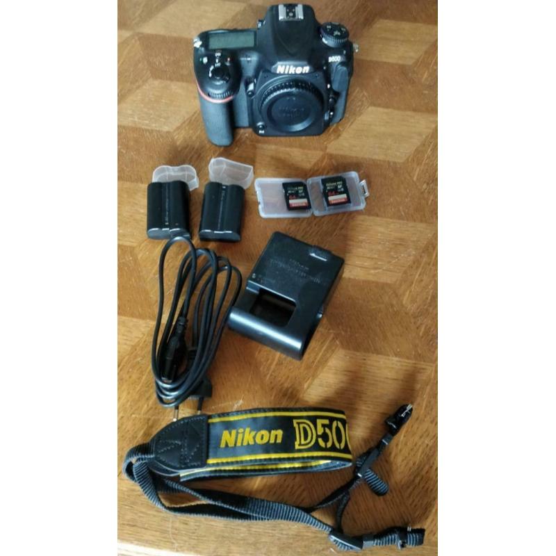 Nikon D500 body   acessoires