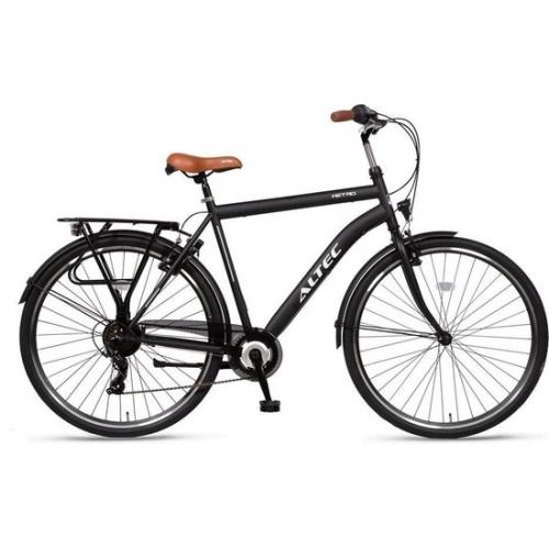 Altec Metro Herenfiets 28 inch 56 cm Zwart 7v