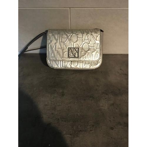 Zilveren crossbodytas Armani