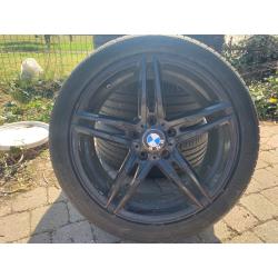 Mooie velgen met goede banden voor BMW F30 LCI te koop