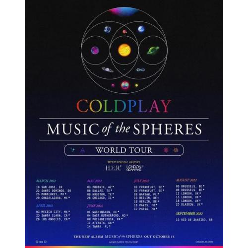 Staanplaatsen Coldplay 6 augustus