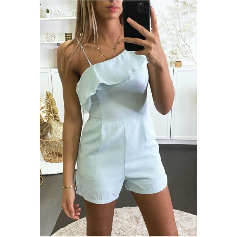 BLAUWE PLAYSUIT