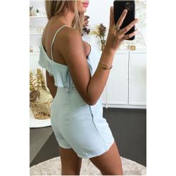 BLAUWE PLAYSUIT