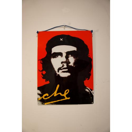 Print Che Guevara (metaal)
