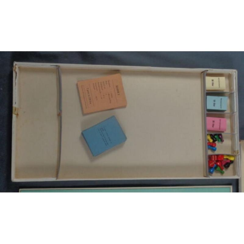 1953 vintage TULPENRALLY SPEL BORDSPEL zonder spelreglement